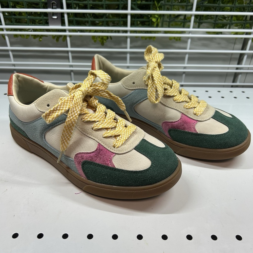 Blowfish Malibu Women's Tastic Faux Leather Sneaker CD4 Bright Multi Size US8.5M - Picture 2 of 5